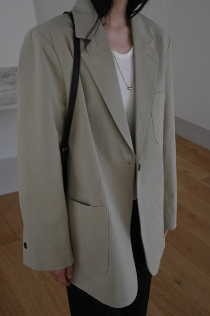 Relaxed Blazer Jacket