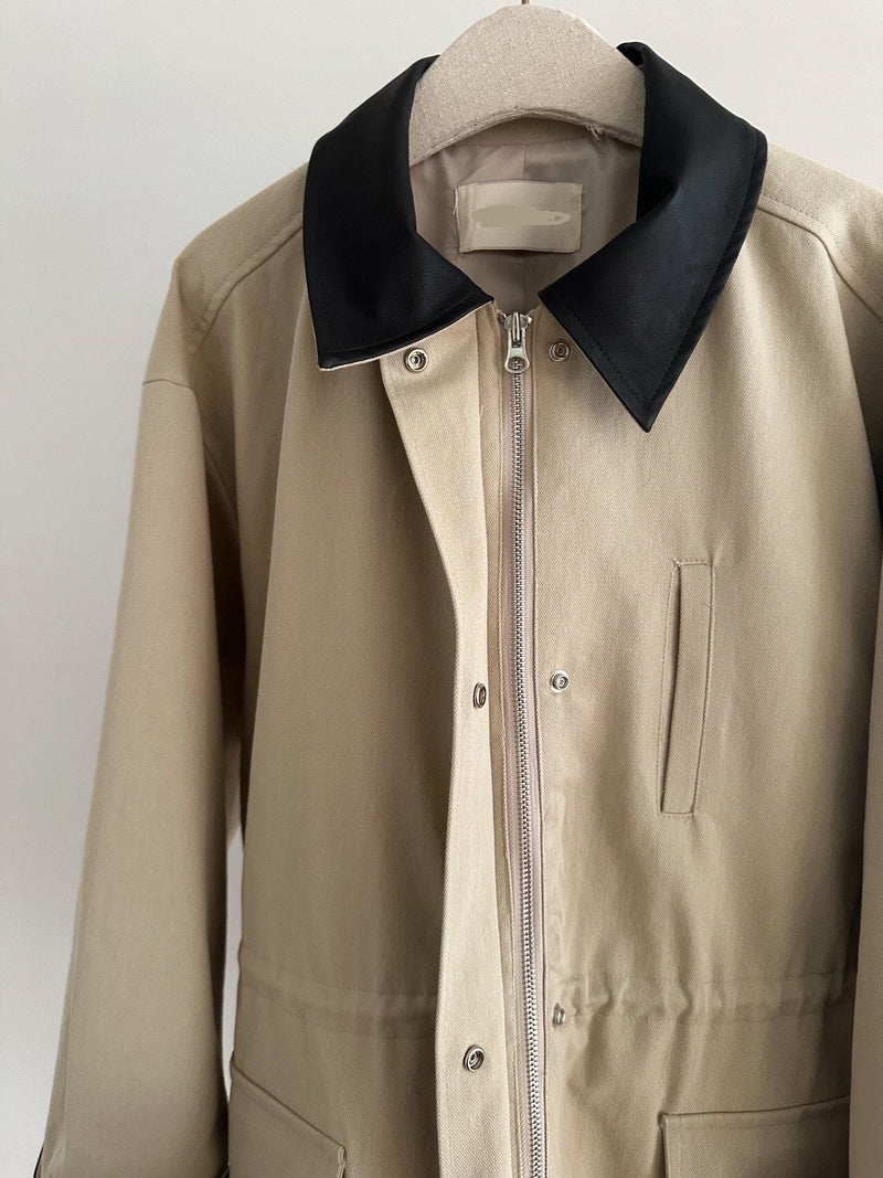 Two-Tone Utility Jacket