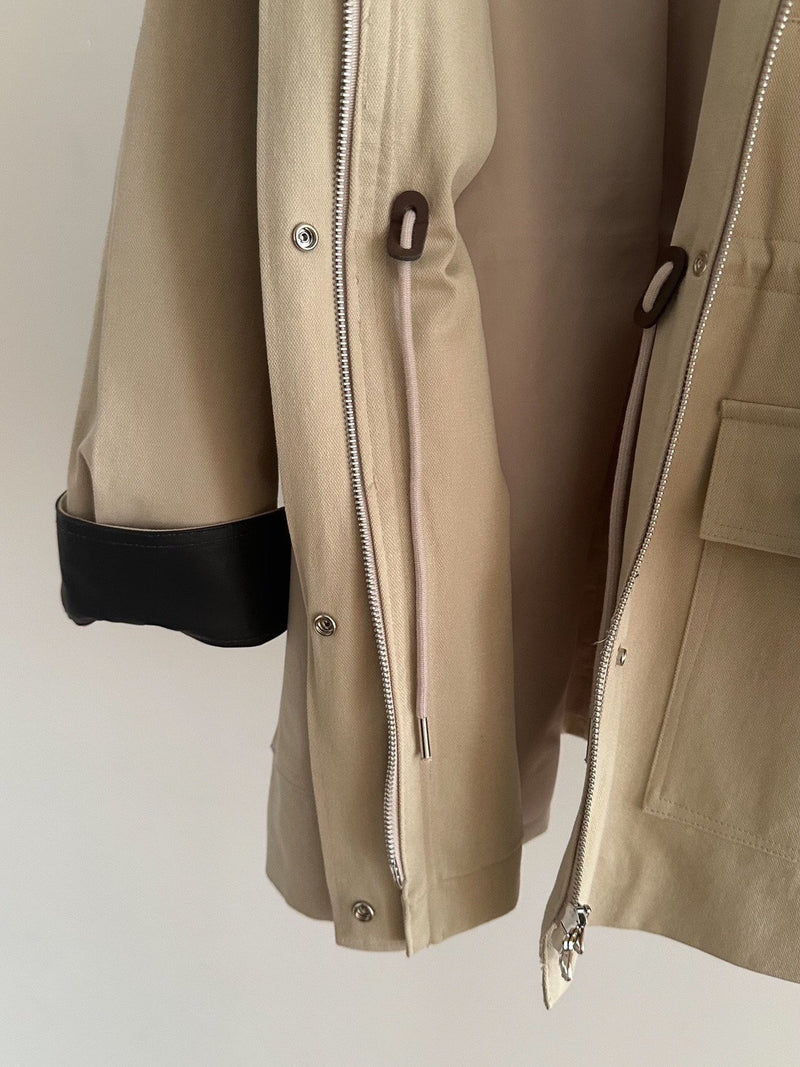 Two-Tone Utility Jacket