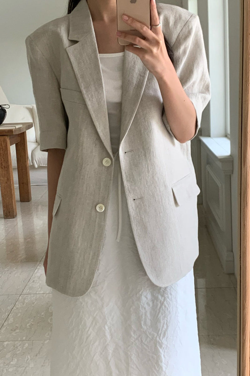 Crisp Summer Blazer