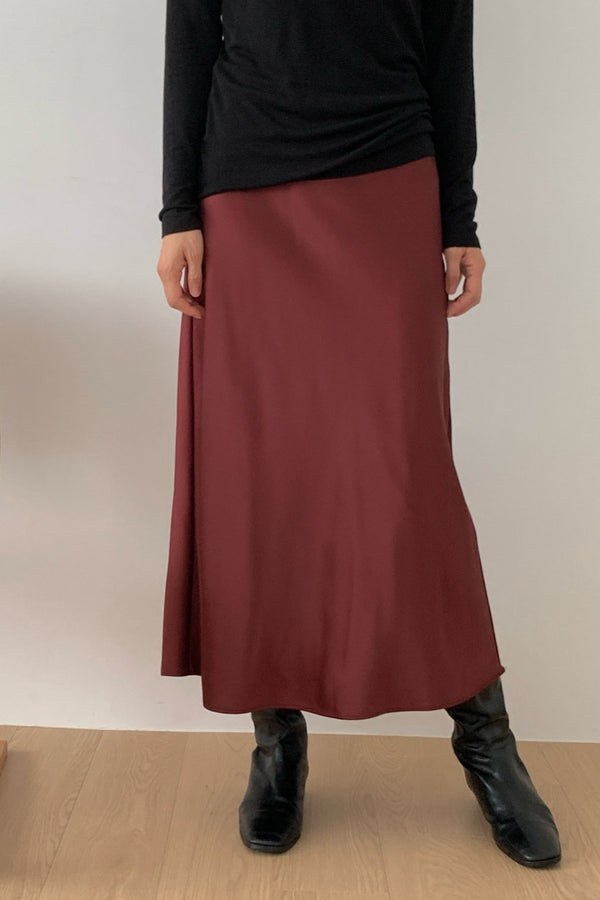 Luxe Satin Skirt