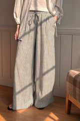 Stripe Wide Pants