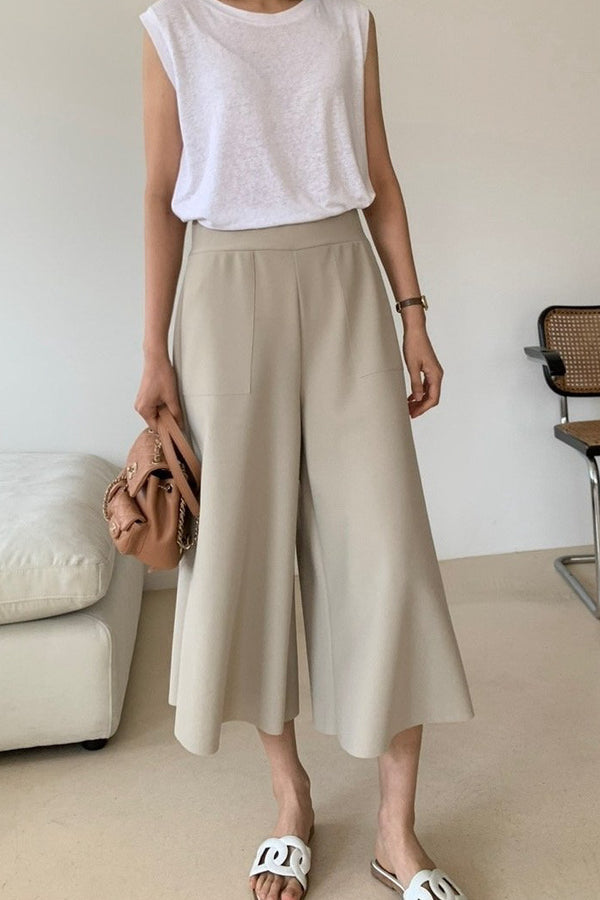 Relaxed Pocket Culottes