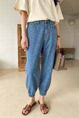 Denim Jogger Pants