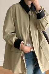 Two-Tone Utility Jacket