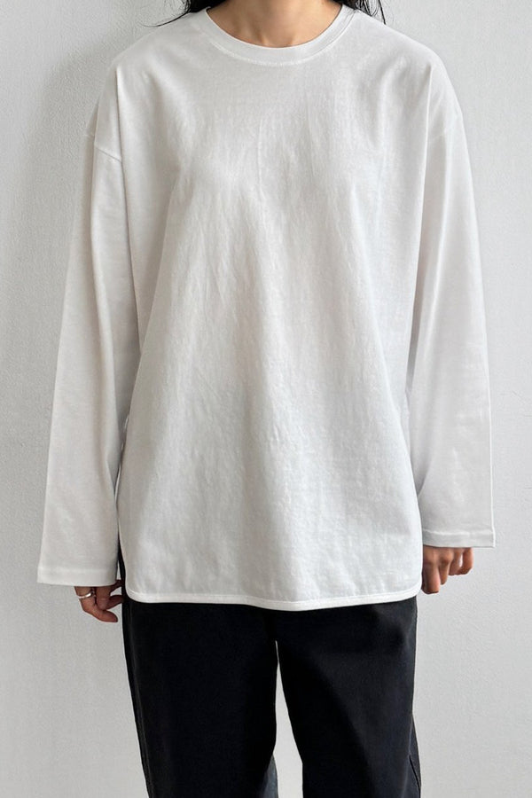 Slit Long Sleeve Tee