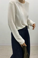 Buttoned Side Knit