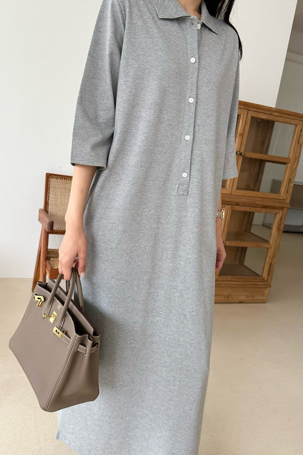 Collared Casual Maxi