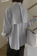 Modern Cape Blouse