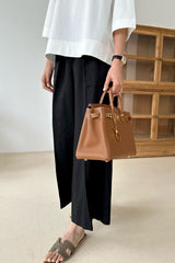 Comfy Linen Blend Trousers