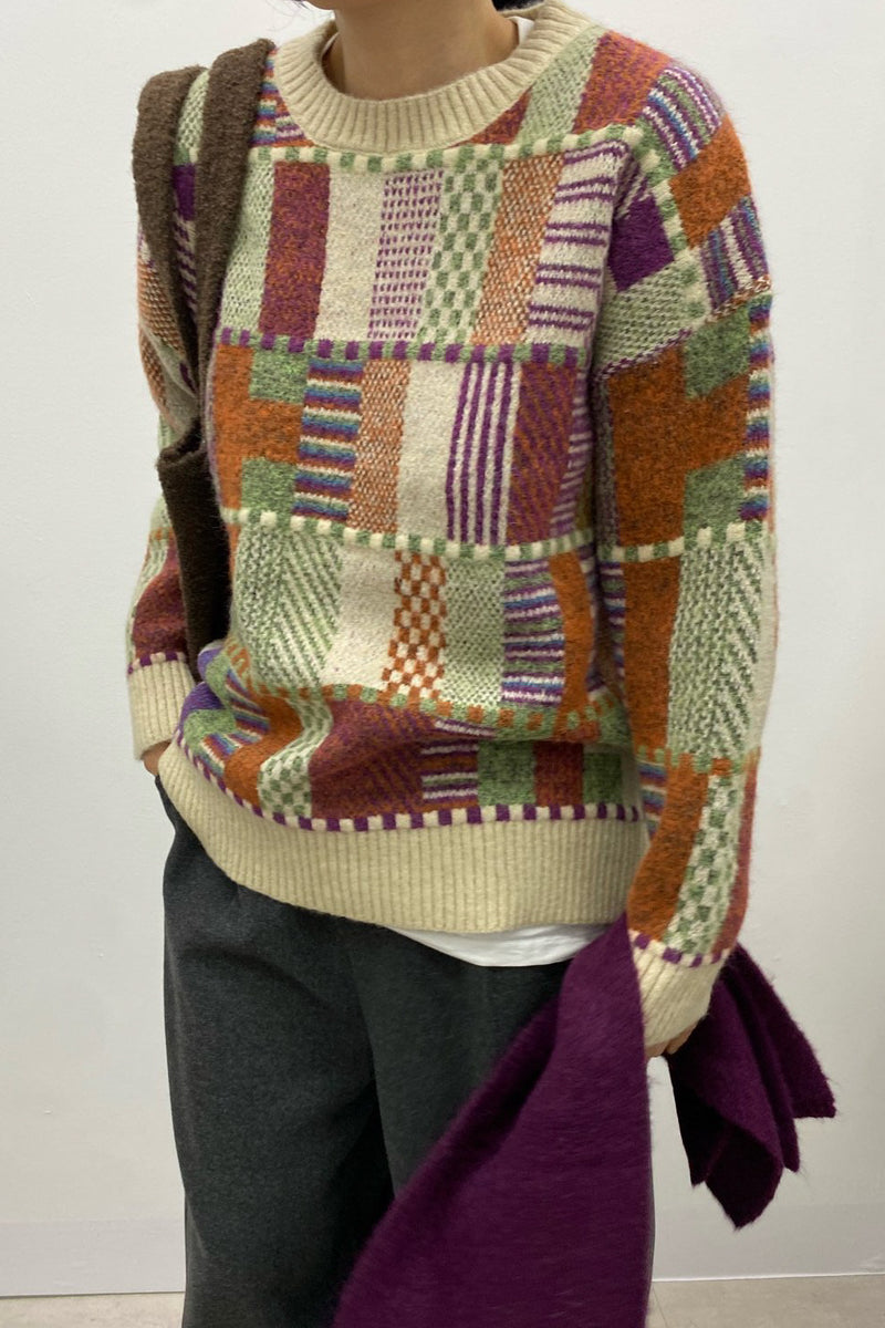 Patchwork Sweater