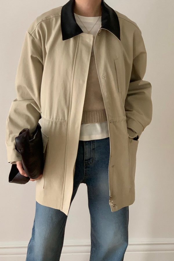 Two-Tone Utility Jacket