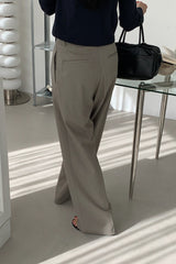 Elegant High-Waist Slacks