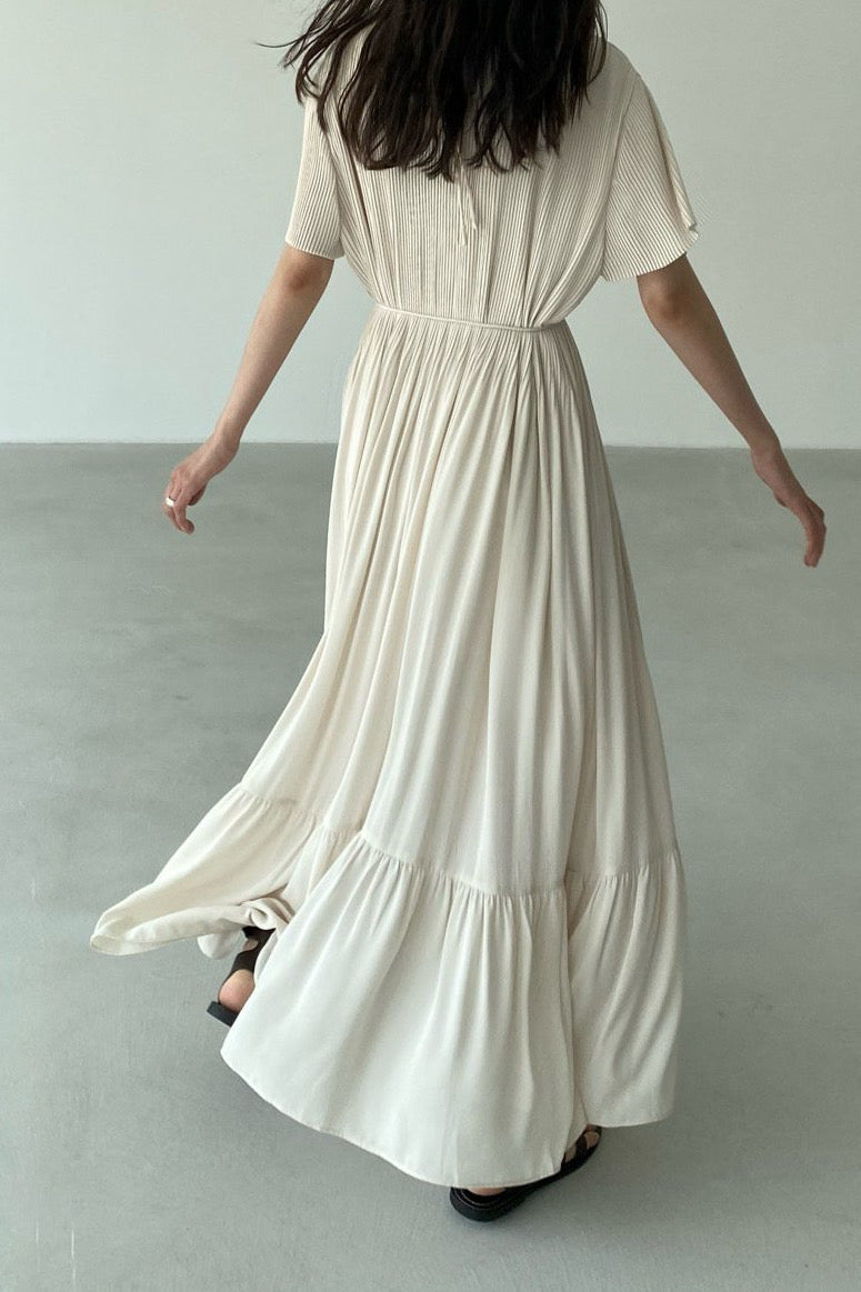 Pleat Muse Dress