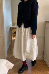 Bubble Jacquard Skirt