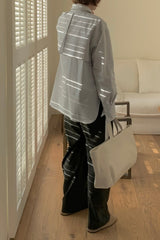 Modern Cape Blouse