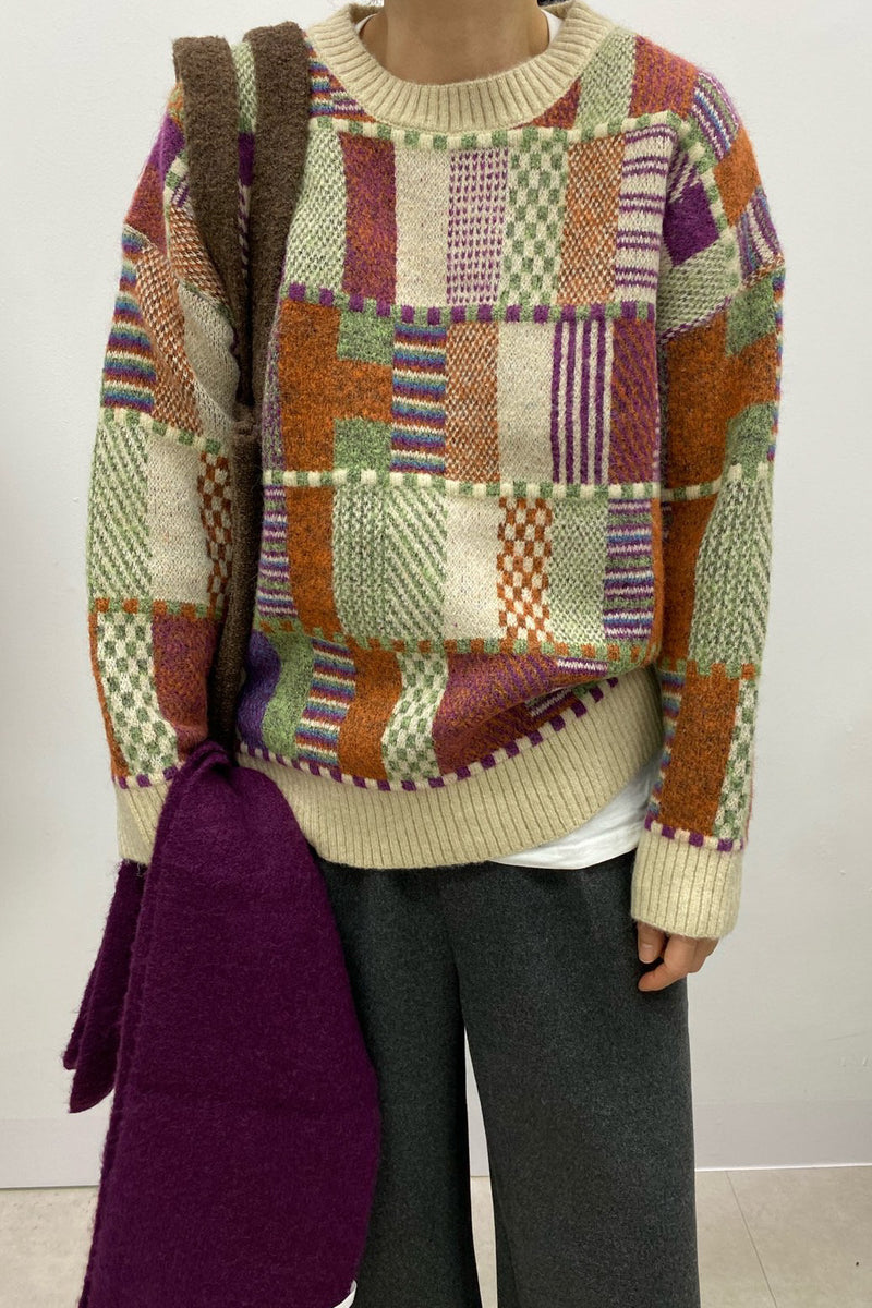 Patchwork Sweater