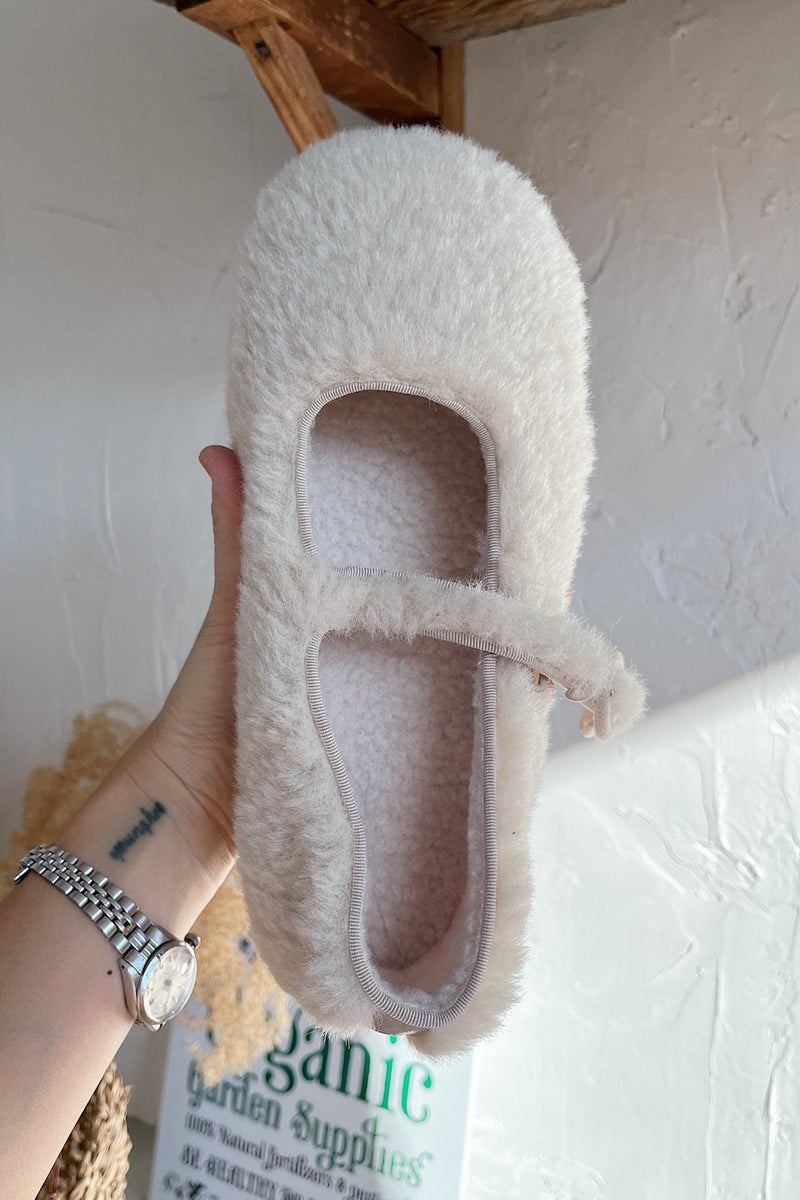 Shearling Mary Jane