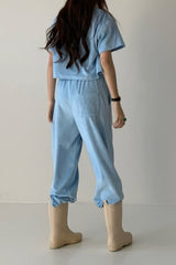 Velour Loungewear Set