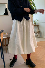 Bubble Jacquard Skirt