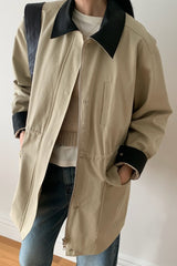 Two-Tone Utility Jacket