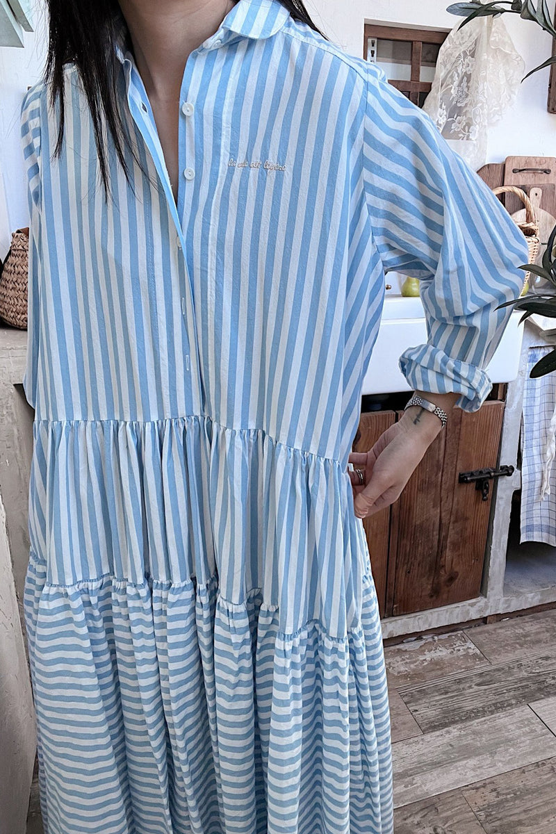 Breezy Stripe Dress