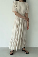 Pleat Muse Dress