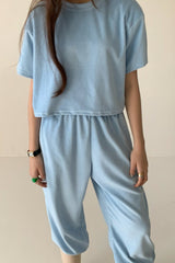 Velour Loungewear Set