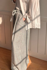 Stripe Wide Pants