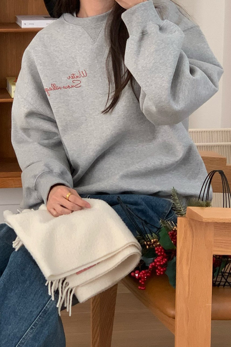 Winter Village Graphic Sweatshirt