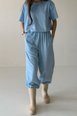 Velour Loungewear Set