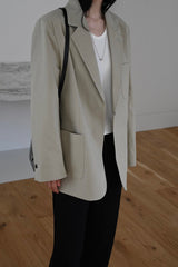 Relaxed Blazer Jacket