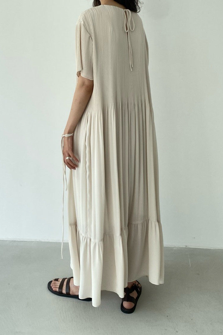 Pleat Muse Dress