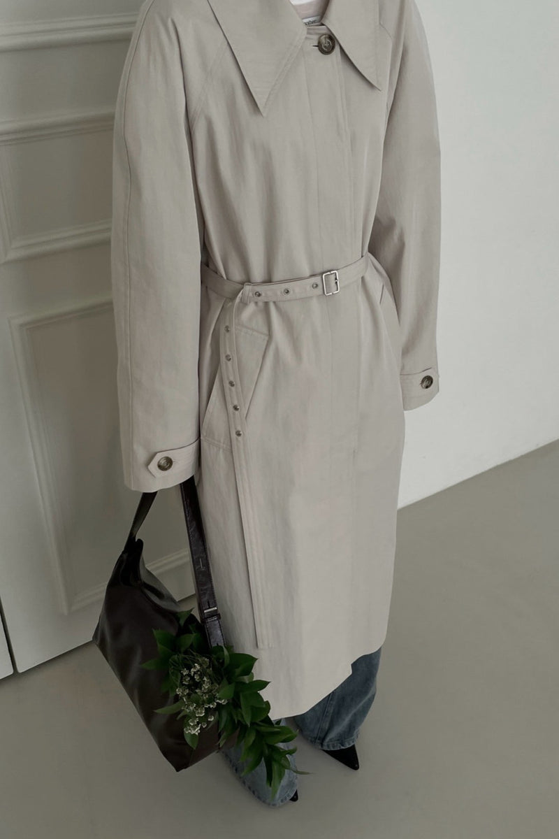 Vintage Single Trench Coat