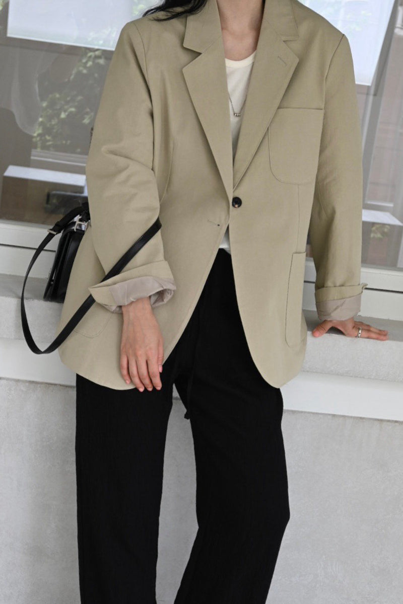 Relaxed Blazer Jacket