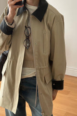 Two-Tone Utility Jacket