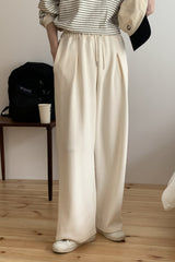 Pleat Terry Wide Pants