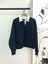 Preppy Polo Sweatshirt