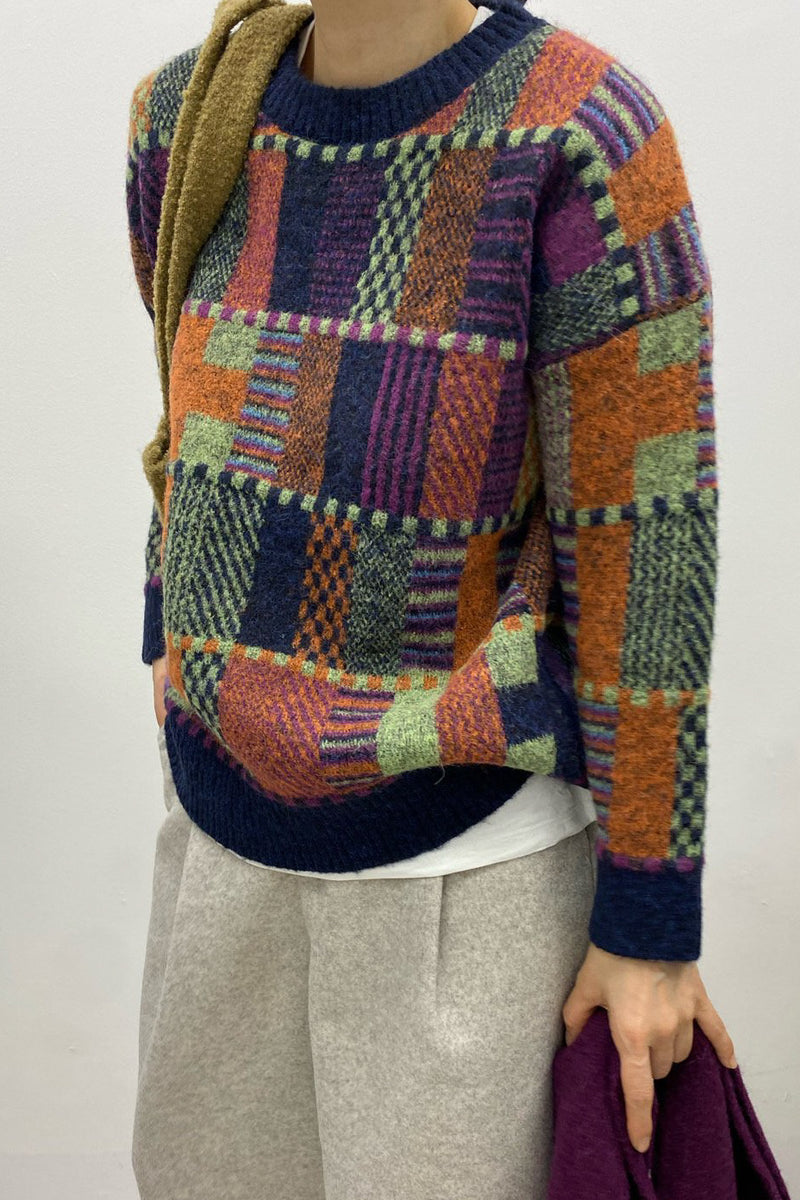 Patchwork Sweater