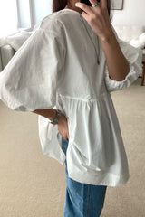 Cotton Puff Tunic