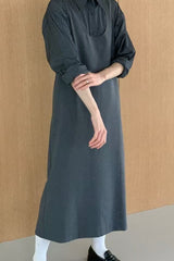 Scoop-Neck Layering Dress