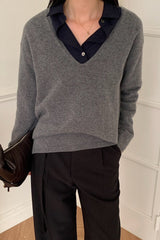 Franc V-neck Knit