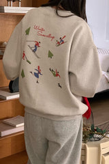 Winter Village Graphic Sweatshirt