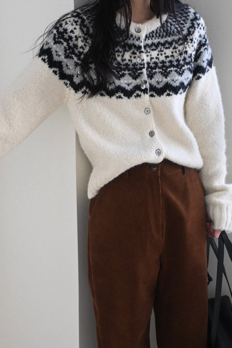 Fair Isle Cardigan