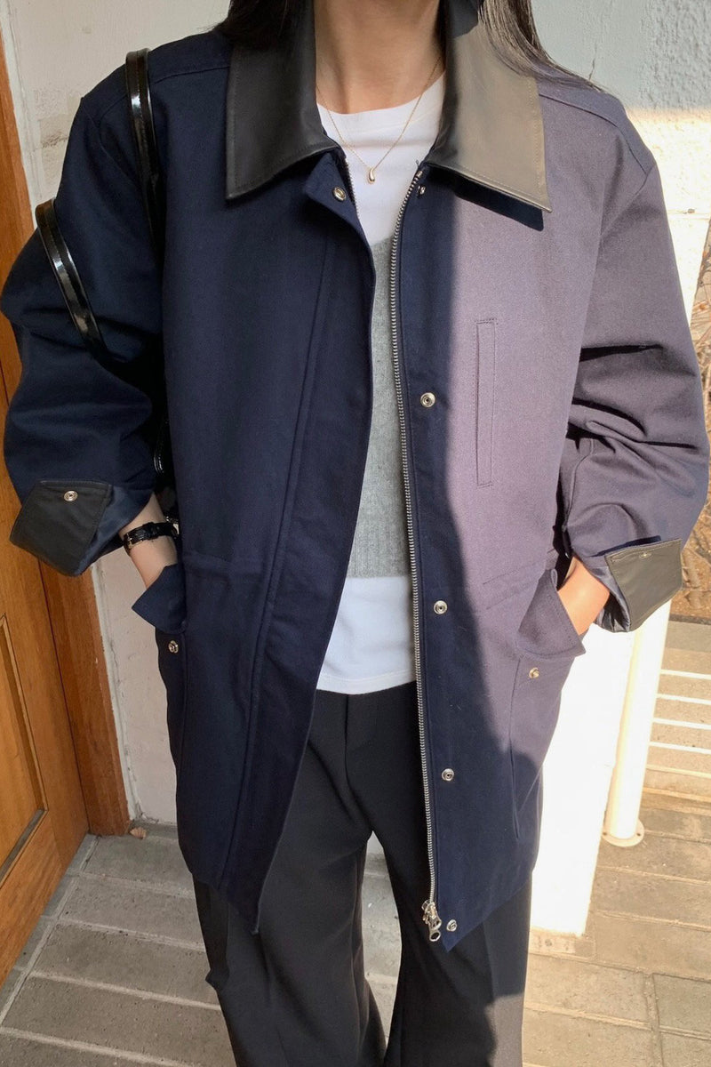 Two-Tone Utility Jacket