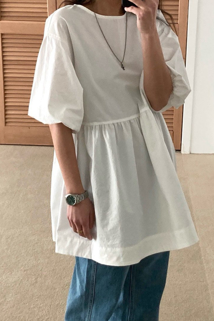 Cotton Puff Tunic