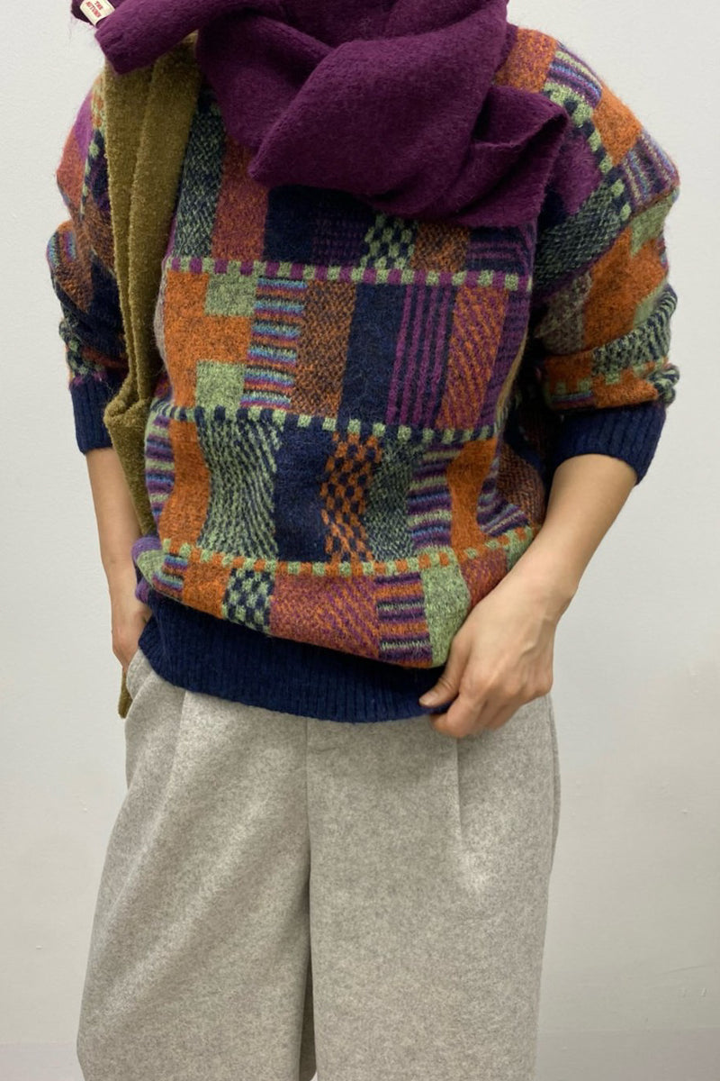 Patchwork Sweater