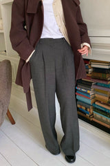 Banding Pintuck Slacks