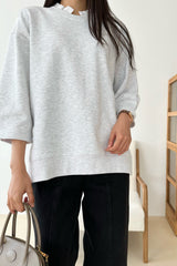 Frill Sweatshirt