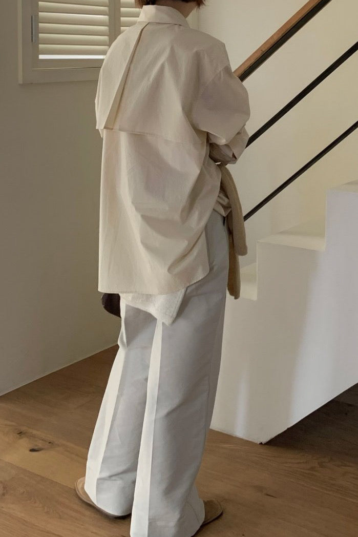 Modern Cape Blouse